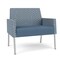 Lesro Mystic Lounge Reception Bariatric Chair, Silver, RS RainSong Back, MD Titan Seat, RS RainSong Panels ML1401 - alternate 1